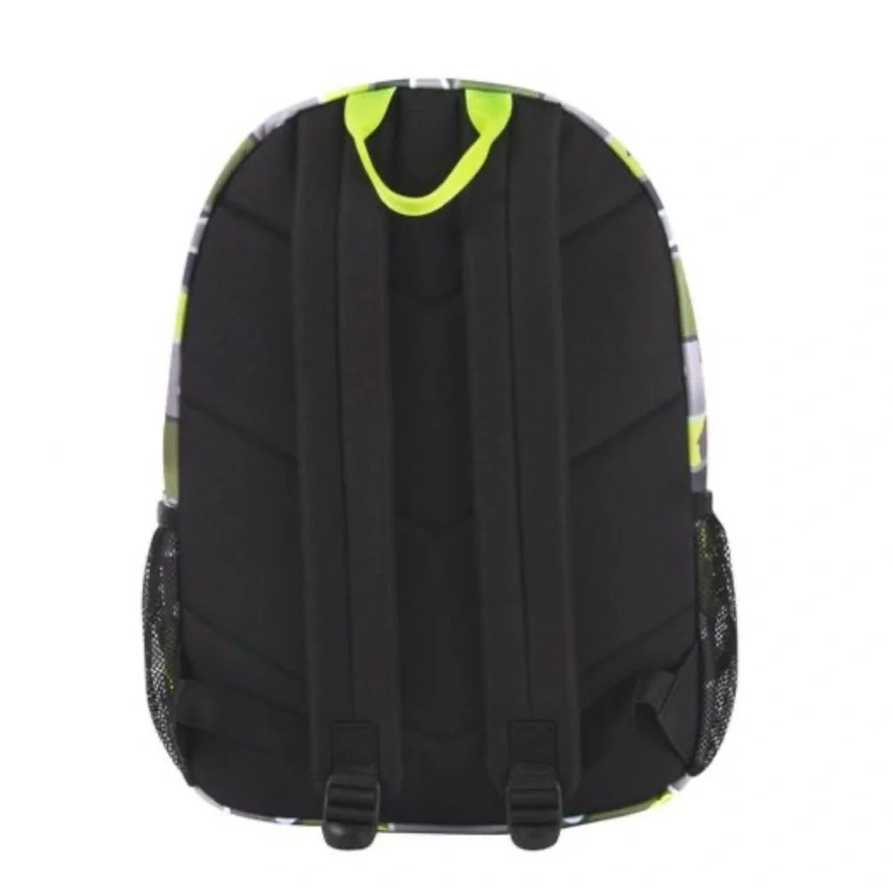 Camouflage Neon Green Laptop 17” Back Pack, NWT
